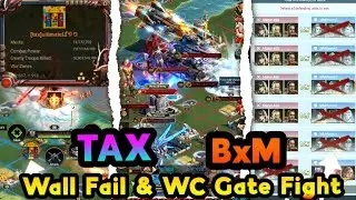 Ultimate Push to South 🔥 TaX Vs BxM 🔥 Big Wall Failed 🔥 WC Gate Fight ::: Last Shelter Survival