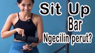 Sit Up Bar | Gerakan Menggunakan Sit Up Portable Helper | Alat Olahraga Dirumah Melatih Otot Perut