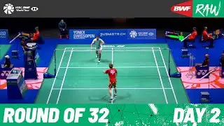 YONEX Swiss Open 2022 | Day 2 | Court 1 | Round of 32