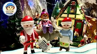 At Santa‘s Home 🎅🏼🎄🧑🏼‍🎄 Weihnachtliches Playmobill-Diorama 🌟