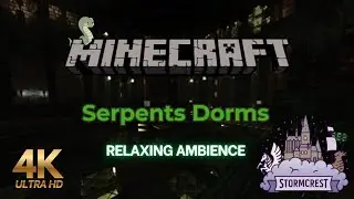 [4K] RELAXING AMBIENCE | Wizards School | Minecraft - Stormcrest