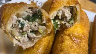 Algerian Bourek | Algerian Spring Roll with Beef|