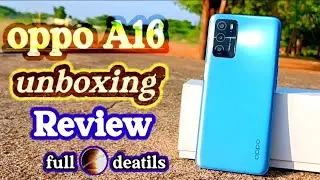 oppo A16 unboxing rewiew