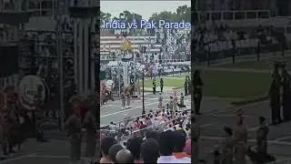 Experience The Unforgettable : India vs Pakistan At The Attari Wagah Border Parade.🇮🇳 vs 🇵🇰