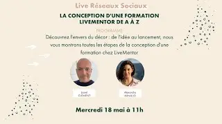La conception d'une formation livementor de a &agrave; z