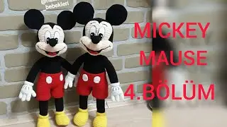 AMİGURUMİ MİCKEY MAUSE PART 4 GÖVDE