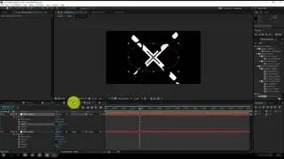 After Effects Tutorial: Abstract Looping Burning Cross