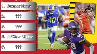 Ranking Yahoo Fantasy Footballs Top 20 Wide Receivers