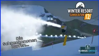 Winter Resort Simulator Season 2 | Wallnitz | #2 Die beschneiung kann starten ❄️