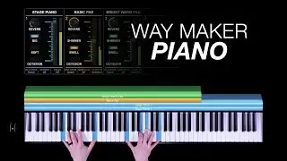 Way Maker - Piano Cover | Lesson
