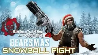 GEARSMAS SNOWBALL FIGHT SPECIAL EVENT (1080p/60FPS) | Gears of War 4 [Xbox One]