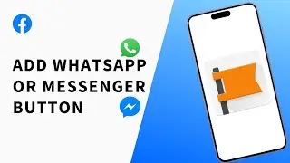 How to Add WhatsApp or Messenger Button to Facebook Page