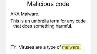 GCSE Computer Science Unit 6 Part 1: Introduction To Cyber Security