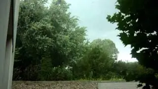 Ligne Convective avec Bow Echo - 26 Aout 2011 - Nancy