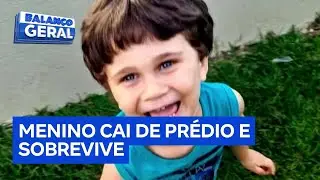 Menino de 4 anos cai do 10° andar de prédio no interior de São Paulo e sofre apenas uma fratura