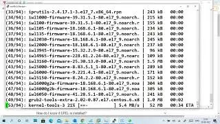 CentOS 7 Minimal Yum Package Management , Install EPEL RELEASE , UPDATE LINUX(No Audio)