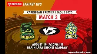 CPL 2020 Match 3 FULL Highlights | Jamaica Tallawahs vs St Lucia Zouks | JT vs SLZ