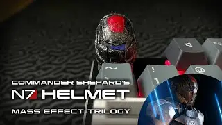 N7 Helmet - Mass Effect Trilogy - Air Dry Clay [3]