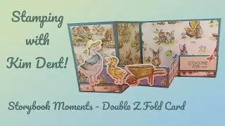 Learn How to Make a Double Z Fold Card!