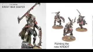 Let&rsquo;s paint the NEW KROOT from the kroot hunting pack.