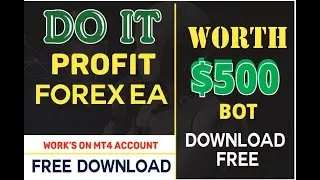 DO IT FOREX ROBOT // FREE DOWNLOAD // VIP PENDING ORDER EA