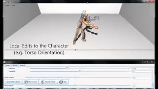 Editing and Constraining Kinematic Approximations of Dynamic Motion