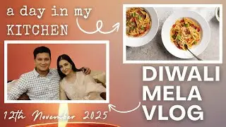 KYA KAR PAUNGI SHOPPING DETOX?| GURSHA DIARIES| GURU COOKS PASTA| DESI VIBES IN DIWALI MELA| HINDI |