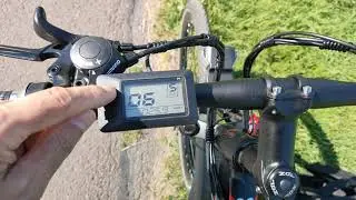 Amazon Electric bicycle Hyuhome Lcd-HKP1 Manual Settings Instructions