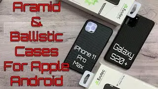 Evutec iPhone 11 pro max and Samsung galaxy s20 plus cases
