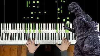 The Return of Godzilla Theme (Piano Cover)  | Dedication #713