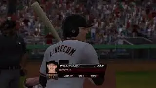 Game 53 vs. San Francisco Giants - MLB 2K8 Franchise Gameplay (Arizona Diamondbacks)