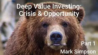 Deep Value Investing: Crisis & Opportunity Part 1