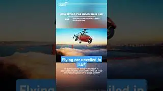 Flying car unveiled in UAE! #automobile #news #asia #middleeast #sharjah #travel #dailynews #dubai