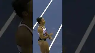 Jazmin sawyers British long jumper #teamgb #longjump