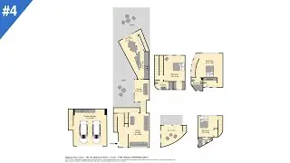 Smart Draw | Living Room | House Plan | Tutorial | Part-4