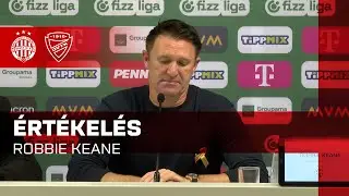 Robert Keane &eacute;rt&eacute;kel&eacute;se | FTC - DVTK | 2-2 | Fizz Liga | 2025.09.19. | DVTK TV