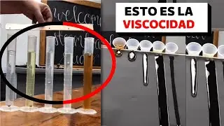 🧪😨 VARIACION de VISCOCIDAD de fluidos - EXPERIMENTO