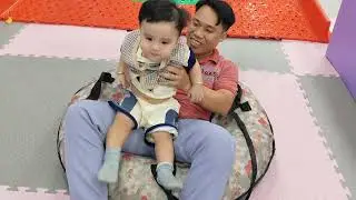 Quốc Bảo (Bé Kutin) trải nghiệm khu vui chơi Happy Kid, Phần 6 - Tập 18
