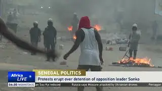Protests in Senegal after opposition leader Sonko was detained