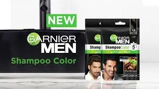 How to cover Grey hair? Try Garnier Men Shampoo Color! In 5 mins only!