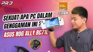 handheld Gaming Ter worth it di 2025!!, ASUS ROG ALLY RC71L, Z1 Extreme, 16/512GB