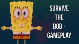 playing Survive the Bob on Roblox