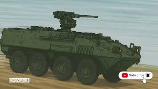 M1126 Stryker Engine Moving Sound Effect &ndash; High-Quality Audio for Edits