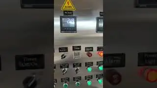 Test buzzer Alarm on the panel