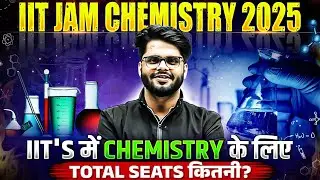 Number of seats in IITs For IIT JAM Chemistry | Total Seats in IITs | IIT Chemistry Seats | PW