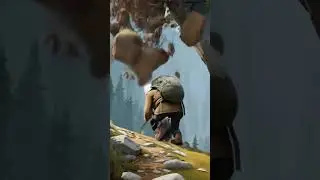 Old man save the dog from landsliding #anmals #dog #disaster #trending #cute #shorts
