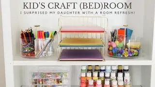 Kids Bedroom / Craft Room Makeover | Organize With Me