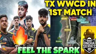 TX WWCD in BGIS LAN 🤯🔥 MATCH-1 HIGHLIGHTS ⚡