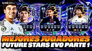 Mejores JUGADORES Para tu FUTURE STARS EVO PARTE 2! Evoluci&oacute;n CONTRATO DE LA ACADEMIA DE FE EA FC 26