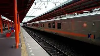 Saling Sapa Masinis & Ass Masinis Argo Parahyangan Limo Berpapasan KA Cikuray Di St Bekasi